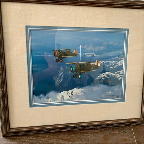 “Springtime Flying In The Rockies” Singled & Framed Print 17/20 Inch - Picture 11 of 12